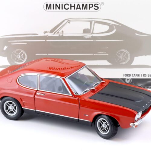 1:18 Minichamps Ford Capri I RS 2600 red/black 1970