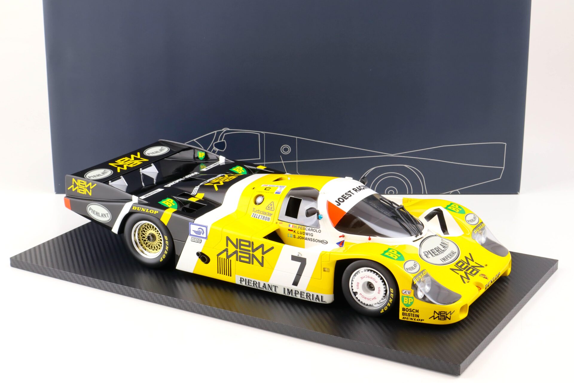 1:12 TSM True Scale Porsche 956 Winner 24h Le Mans 1984 Ludwig/ Pescarolo #7