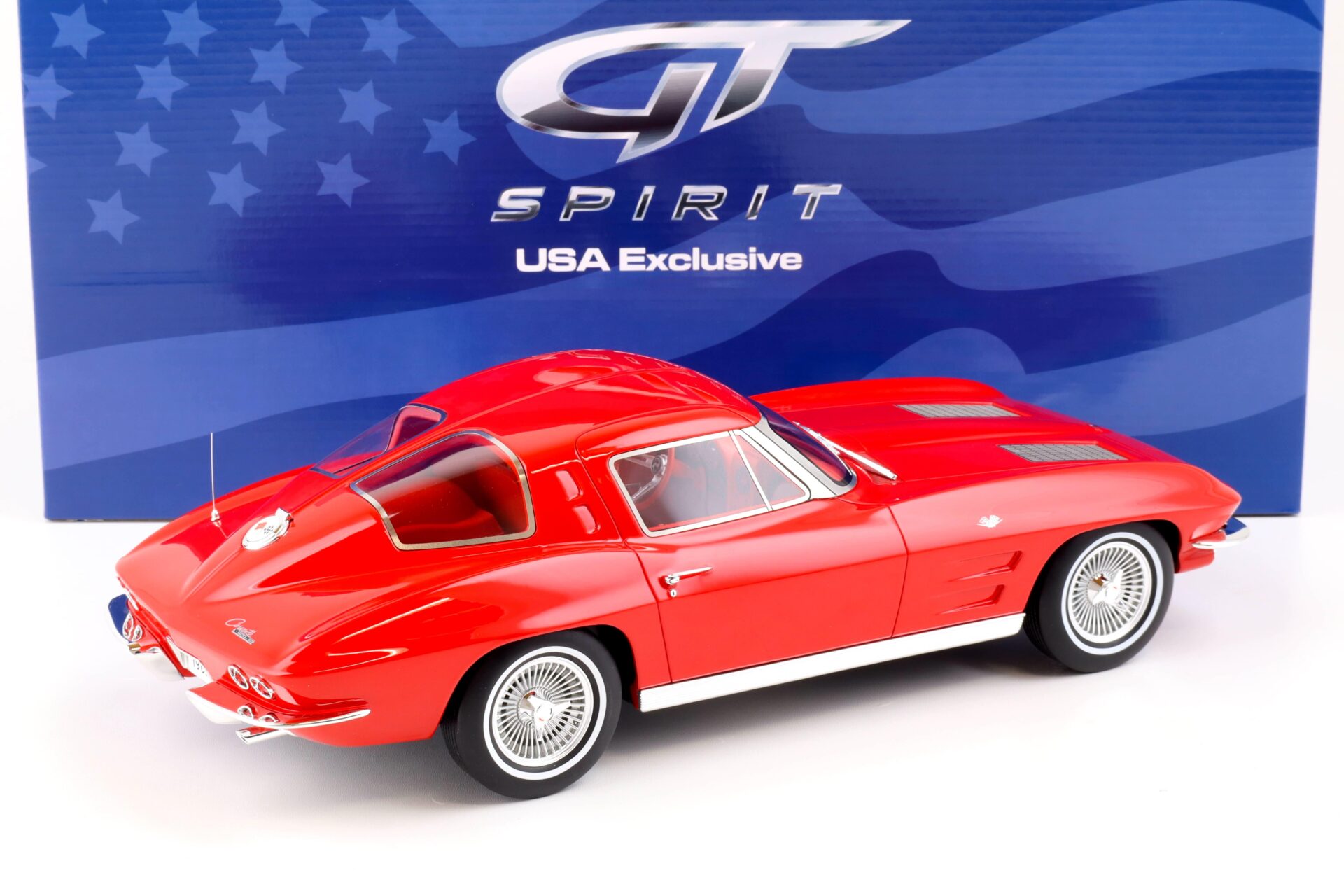 1:12 GT Spirit US010B Chevrolet Corvette C2 Split Window 1963 red