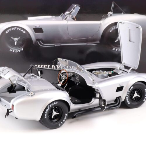 1:12 Kyosho Shelby Cobra 427 S/C silver/ black wheels 08631S