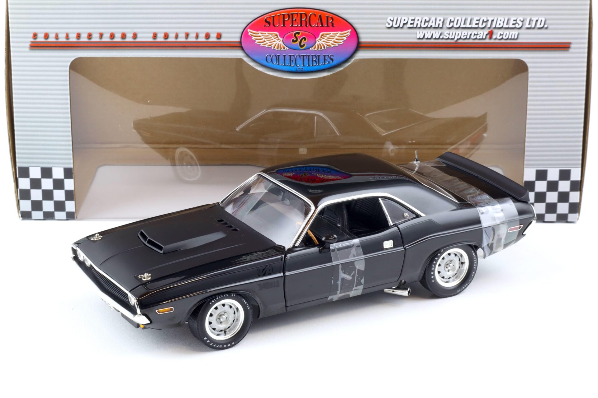 ID 85564 orig.jpg 1:18 Highway61 Supercar 1970 Dodge Challenger T/A Coupe black 50239