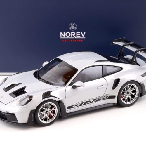1:18 Norev Porsche 911 (992) GT3 RS Coupe 2022 Ice grey metallic 187359