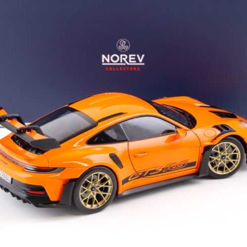 1:18 Norev Porsche 911 (992) GT3 RS Coupe 2022 Gulf orange 187360
