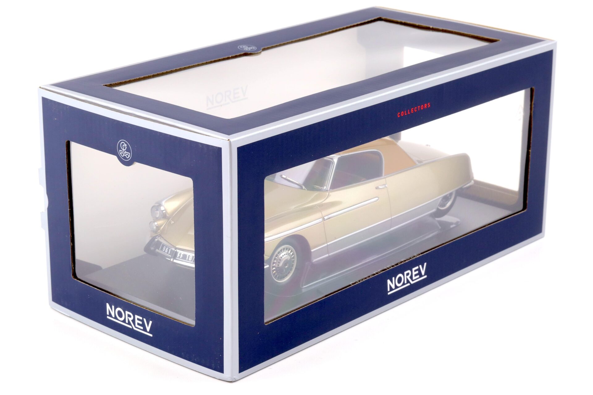 1:18 Norev Citroen DS 19 Le Dandy 1964 beige metallic & brown 181741