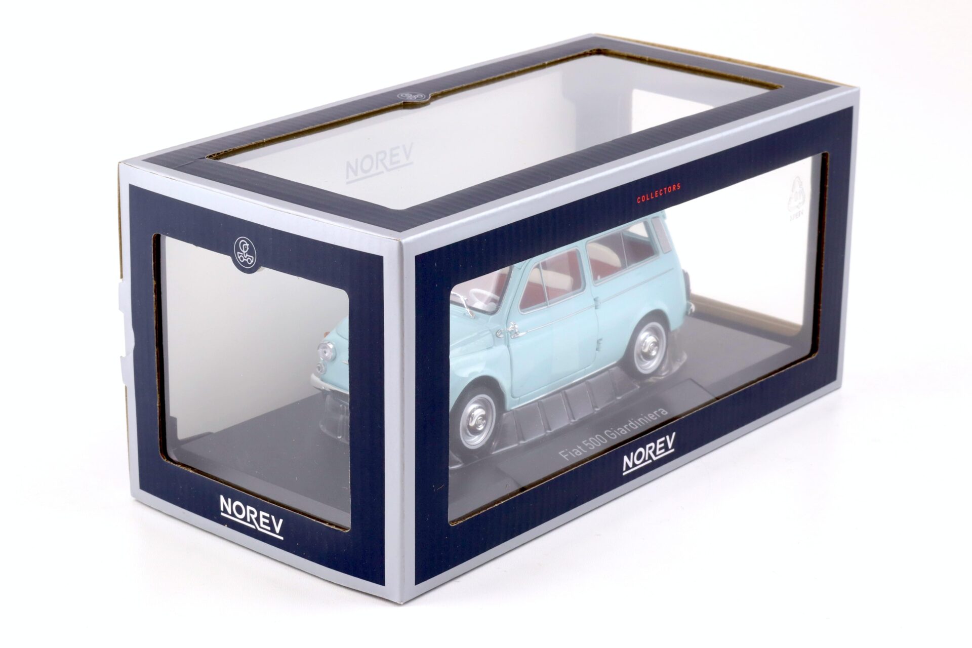 1:18 Norev Fiat 500 Giardiniera 1964 Acquamarina blue 187742