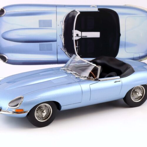 1:12 Norev Jaguar E-Type Cabriolet 1962 blue metallic 122722