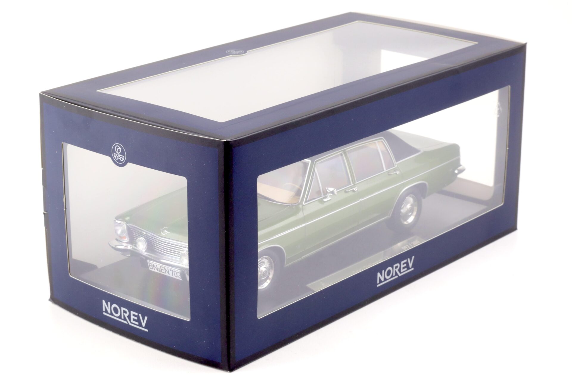 1:18 Norev Opel Diplomat V8 Limousine 1969 green metallic - Limited 300 pcs.