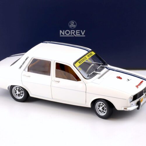 1:18 Norev Renault 12 Tuning 1993 white Fadas de Marseille - Limited 300 pcs.