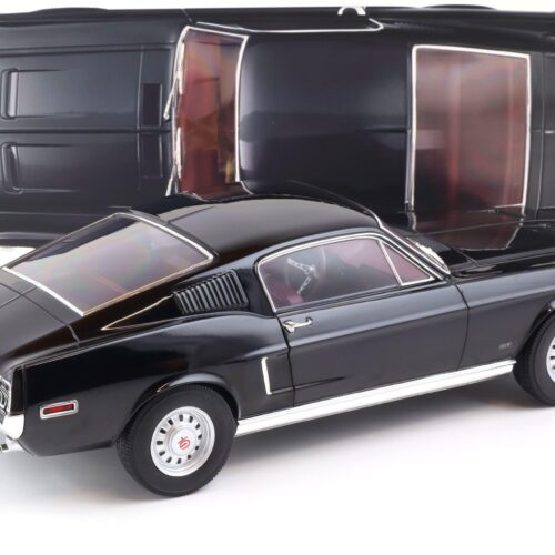 1:12 Norev Ford Mustang Fastback Coupe 1968 black 122700