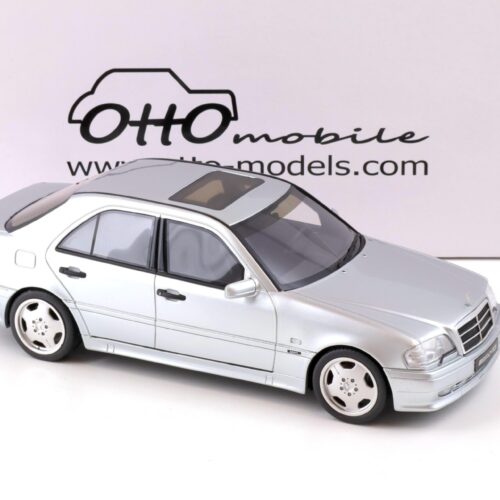 1:18 OTTO mobile OT443 Mercedes C36 AMG (W202) Limousine silver 1990