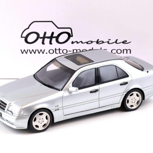 1:18 OTTO mobile OT443 Mercedes C36 AMG (W202) Limousine silver 1990
