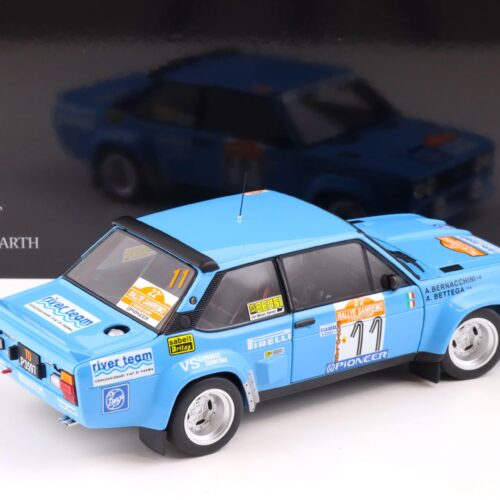 1:18 Kyosho Fiat 131 ABARTH Rally Sanremo 1983 Bettega #11 Diecast 08376C