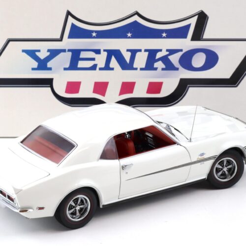 1:18 Exact Detail Supercar 1968 Chevrolet Camaro Yenko SS 427 Coupe white WCC230 - Image 3