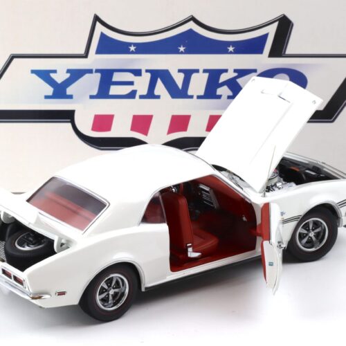 1:18 Exact Detail Supercar 1968 Chevrolet Camaro Yenko SS 427 Coupe white WCC230 - Image 4