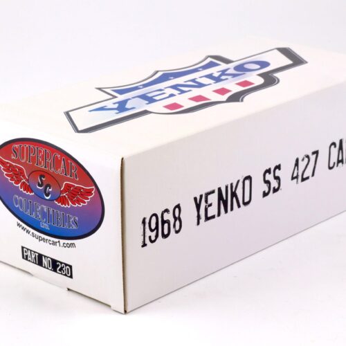 1:18 Exact Detail Supercar 1968 Chevrolet Camaro Yenko SS 427 Coupe white WCC230 - Image 5