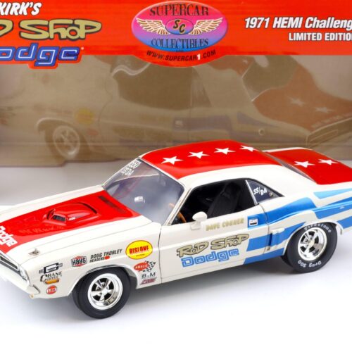 1:18 Highway61 Supercar 1971 Dodge Hemi Challenger SS/DA Gil KirkÂ´s Rod Shop