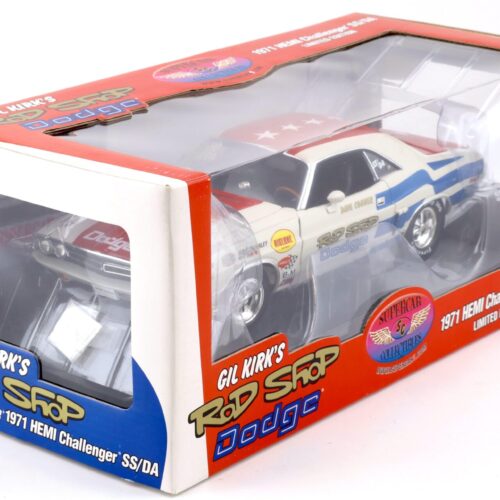1:18 Highway61 Supercar 1971 Dodge Hemi Challenger SS/DA Gil KirkÂ´s Rod Shop