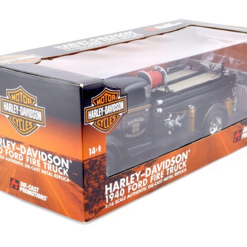 1:16/ 1:18 Highway61 HARLEY DAVIDSON 1940 Ford Fire Truck black 81044