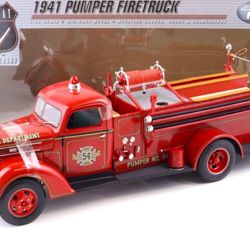 1:16/ 1:18 Highway61 Ford Pumper Firetruck 1941 red Fire Department