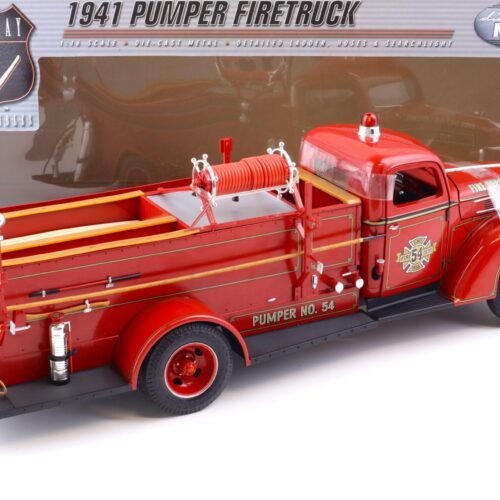1:16/ 1:18 Highway61 Ford Pumper Firetruck 1941 red Fire Department