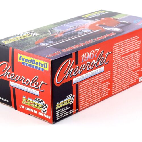 1:18 Exact Detail Chevrolet Camaro Z-28 Coupe 1967 red/ black vinyl roof