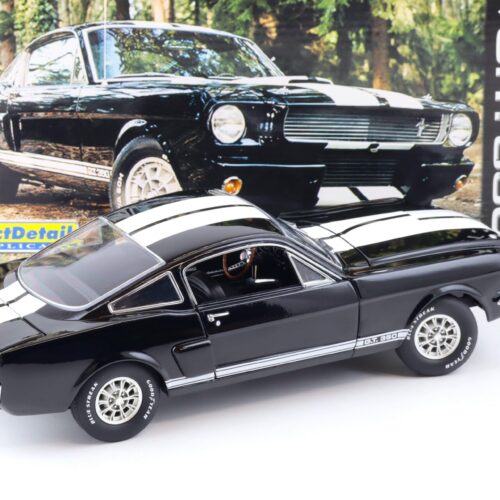 1:18 Exact Detail Shelby GT 350 Coupe 1966 black/ white stripes WCC115