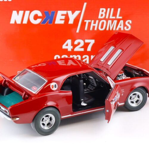 1:18 Exact Detail 1967 Chevrolet Camaro 427 Nickey Bill Thomas red WCC209D