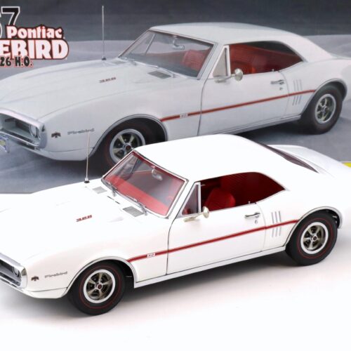 1:18 Exact Detail 1967 Pontiac Firebird 326 H.O. Coupe white WCC405