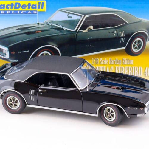 1:18 Exact Detail 1968 Pontiac Firebird 400 Hardtop Edition Coupe black WCC407