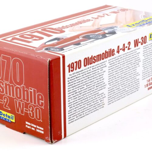 1:18 Exact Detail 1970 Oldsmobile 442 W-30 Coupe red/ white WCC309W