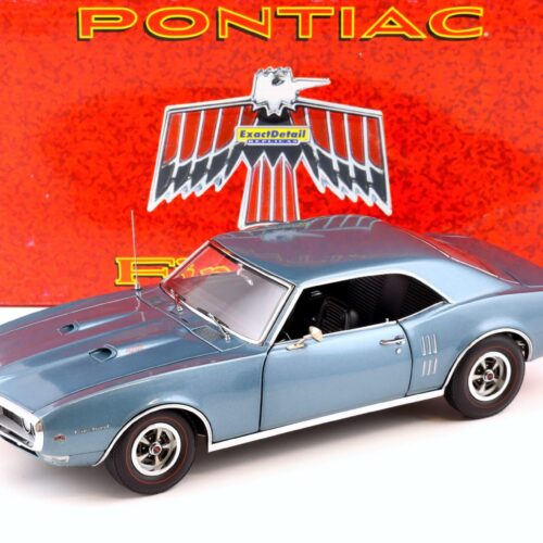 1:18 Exact Detail 1968 Pontiac Firebird 400 Coupe blue metallic WCC402A