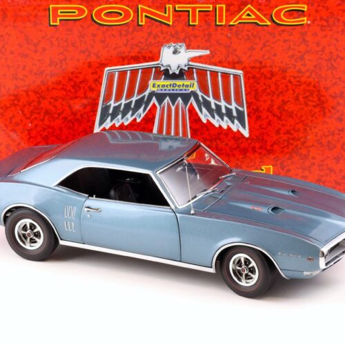 1:18 Exact Detail 1968 Pontiac Firebird 400 Coupe blue metallic WCC402A