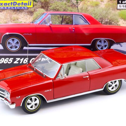 1:18 Exact Detail Chevrolet Chevelle Z16 Malibu SS Coupe 1965 red WCC501