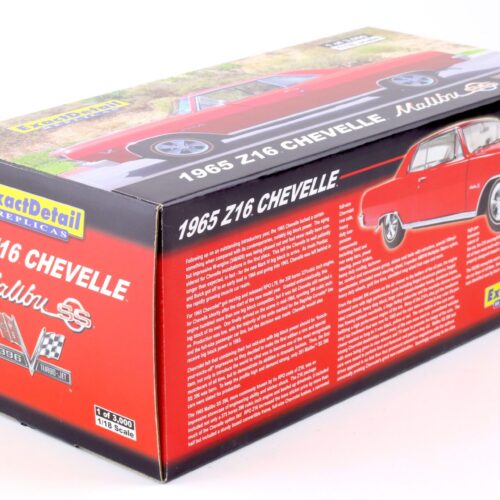1:18 Exact Detail Chevrolet Chevelle Z16 Malibu SS Coupe 1965 red WCC501