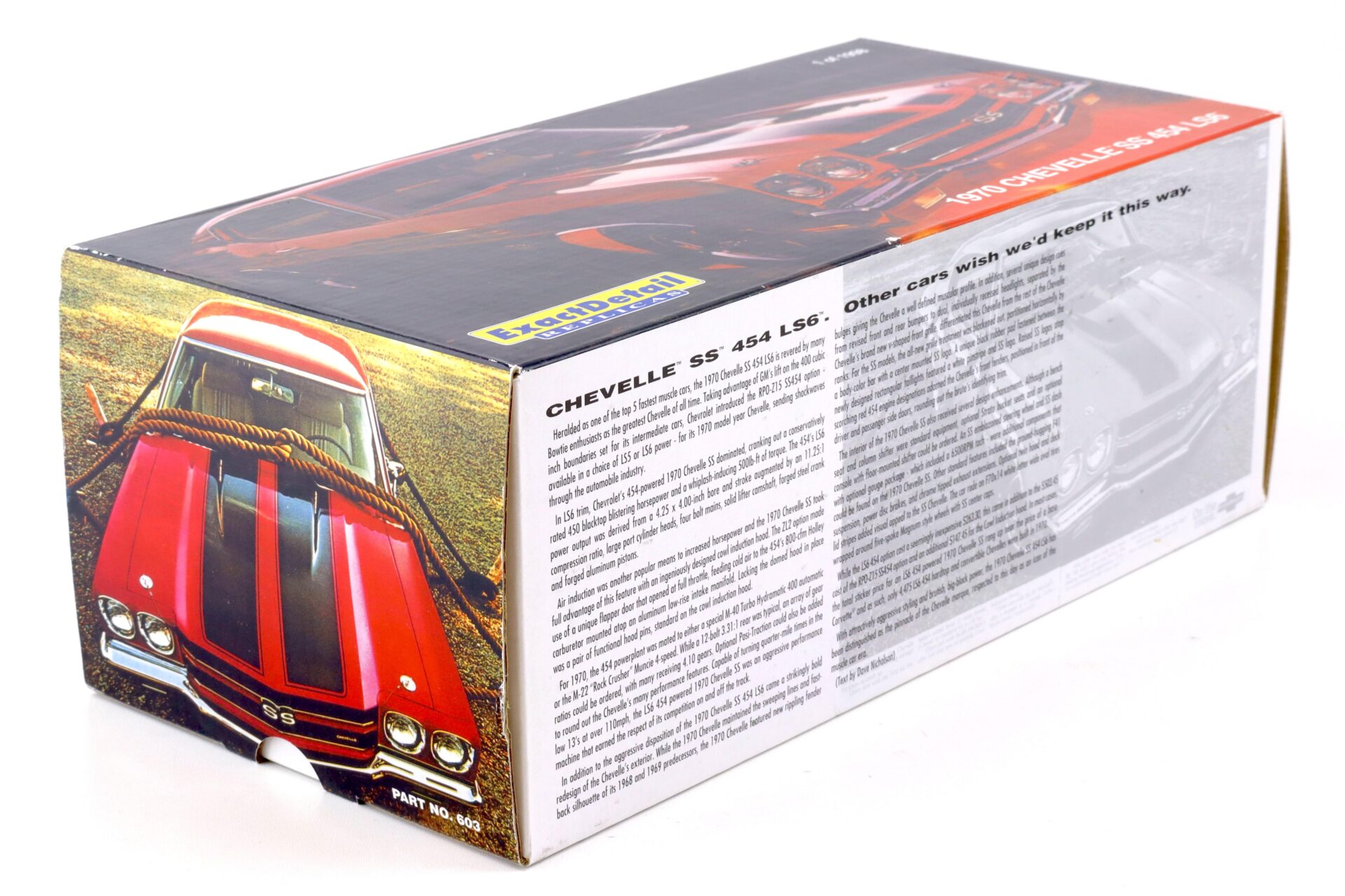 1:18 Exact Detail 1970 Chevrolet Chevelle SS 454 LS6 Coupe red/ black WCC603