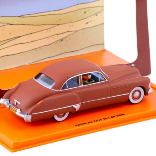 1:43 TINTIN Buick Roadmaster darkred "Tim und Struppi"