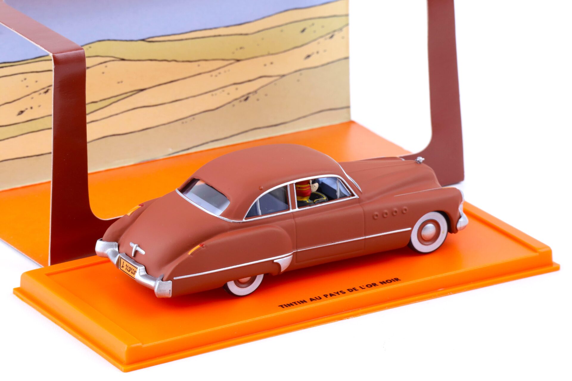 1:43 TINTIN Buick Roadmaster darkred "Tim und Struppi"