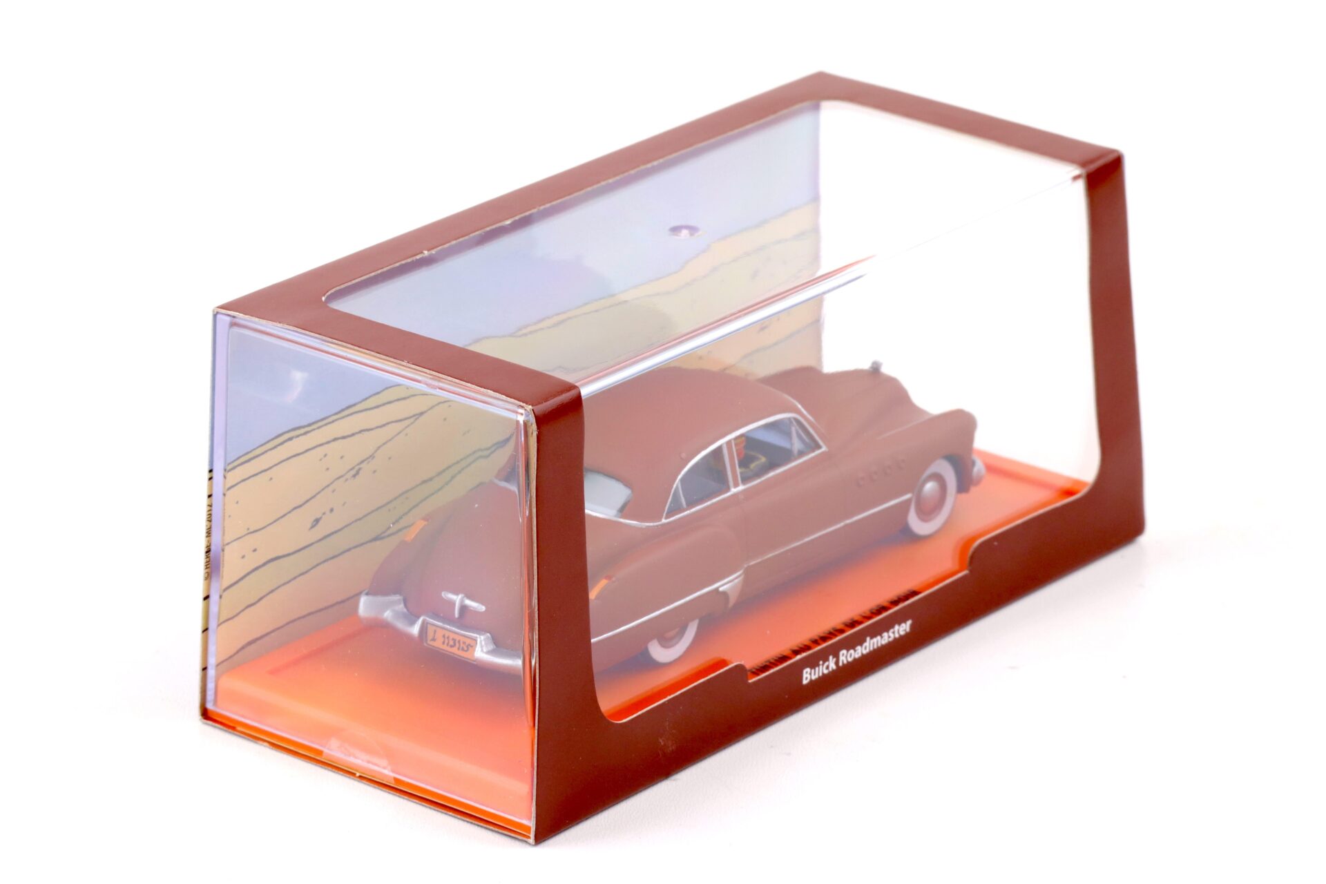 1:43 TINTIN Buick Roadmaster darkred "Tim und Struppi"