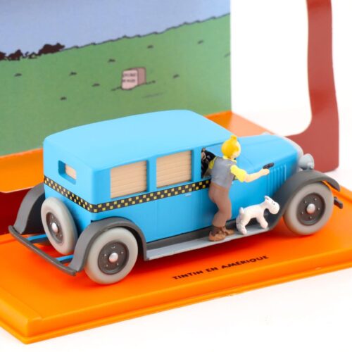 1:43 TINTIN Taxi Checker blue "Tim und Struppi"