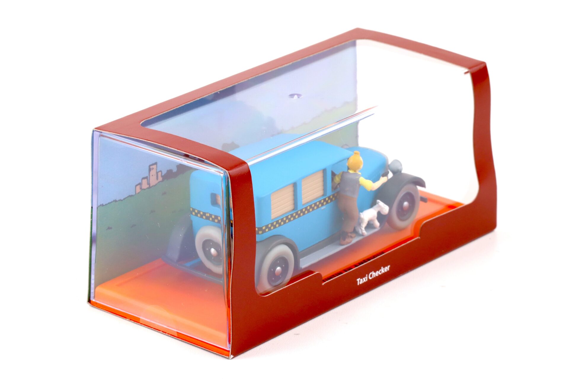 1:43 TINTIN Taxi Checker blue "Tim und Struppi"