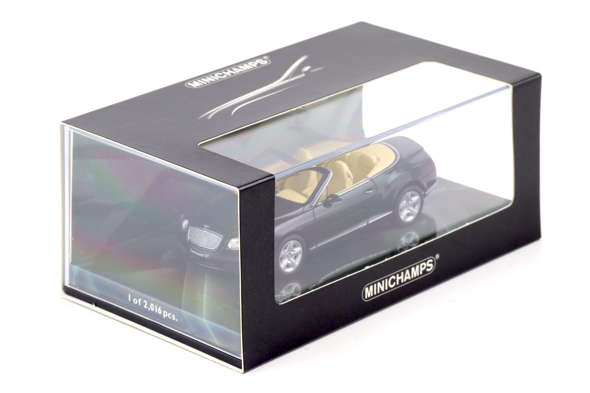 1:43 Minichamps Bentley Continental GTC Convertible 2006 black
