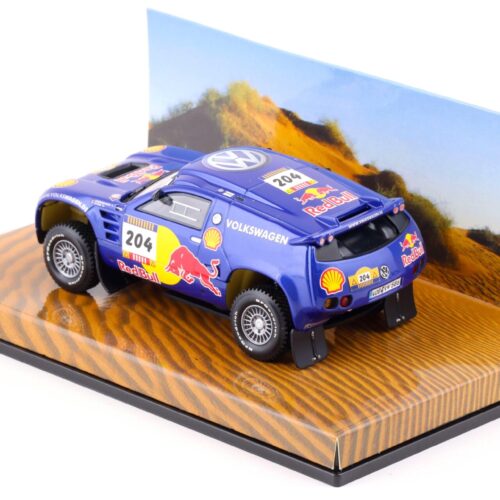 1:43 Minichamps VW Race Touareg #204 Red Bull blue VW DEALER