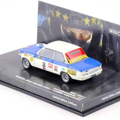 1:43 Minichamps BMW 2002 ti 24h Nürburgring 1970 H.J. Stuck/ Schickentanz #36 - Image 2
