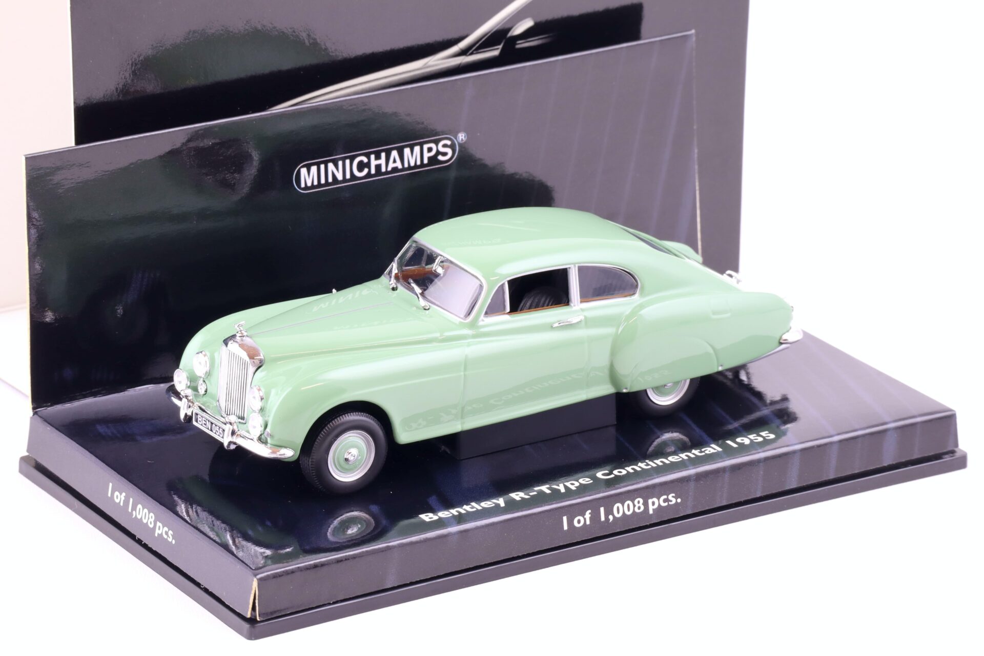 1:43 Minichamps Bentley R-Type Continental 1955 green