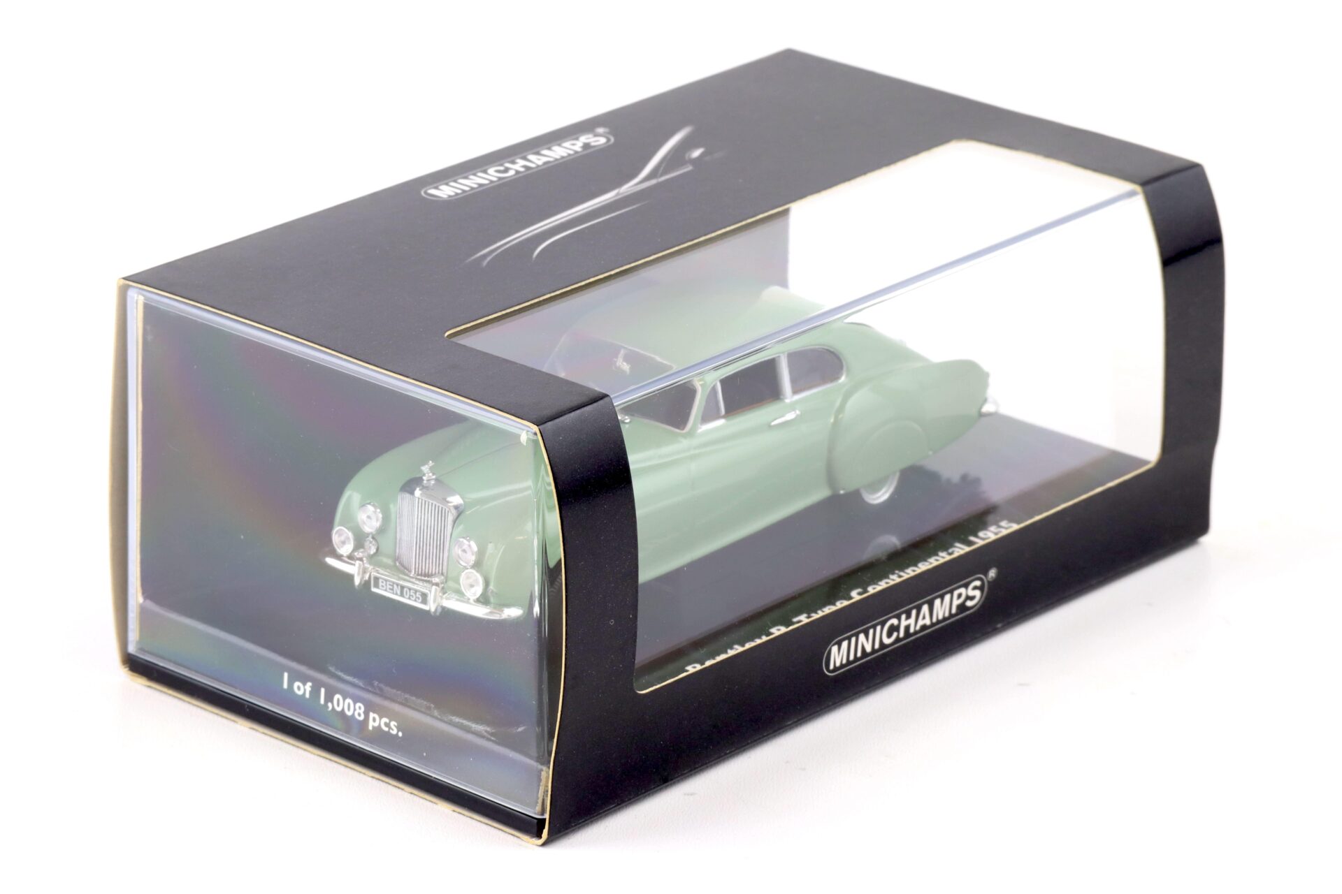 1:43 Minichamps Bentley R-Type Continental 1955 green