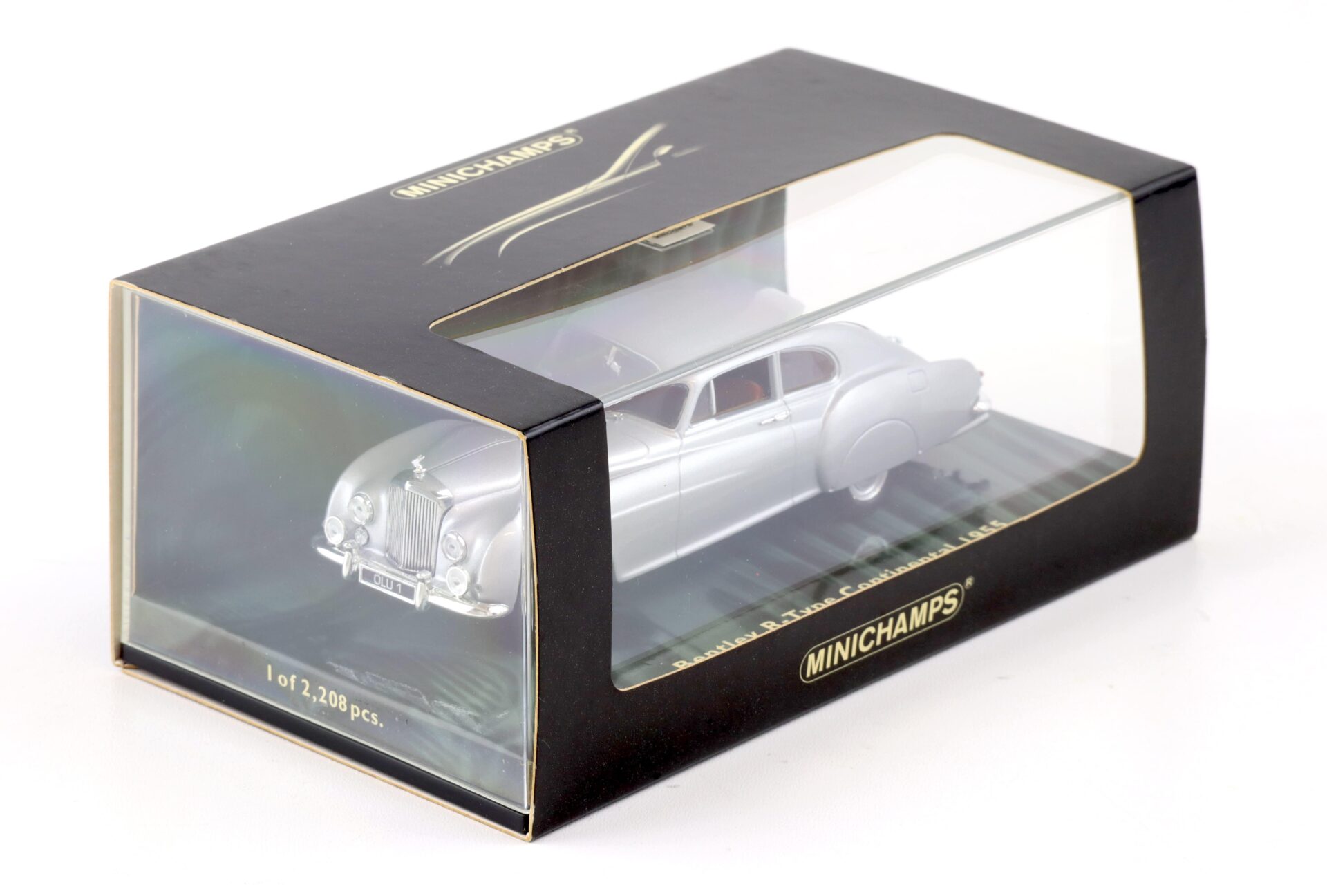 1:43 Minichamps Bentley R-Type Continental 1955 silver