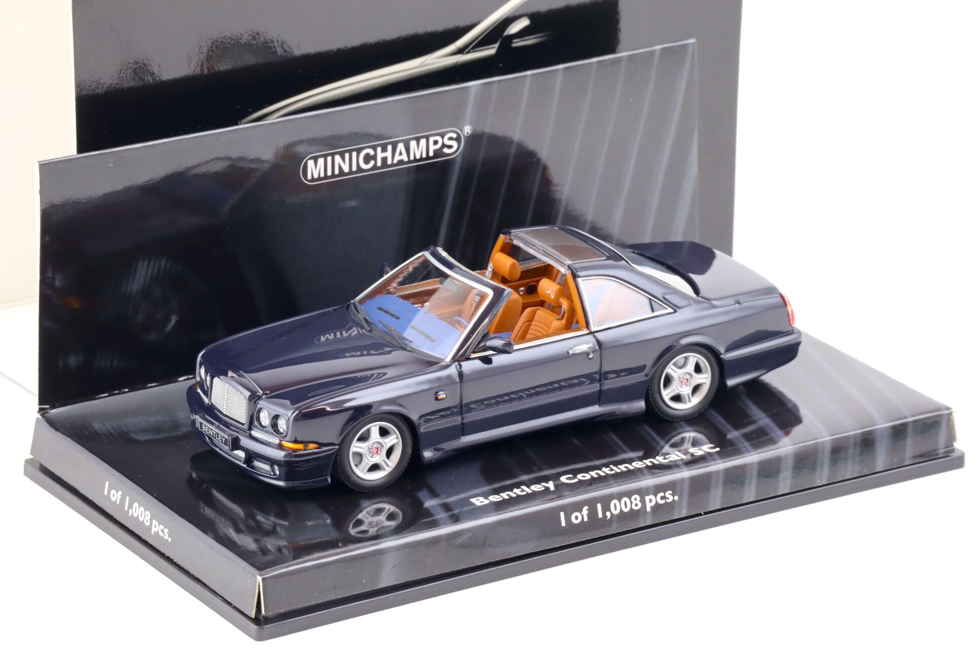 1:43 Minichamps Bentley Continental SC 1996 dark blue