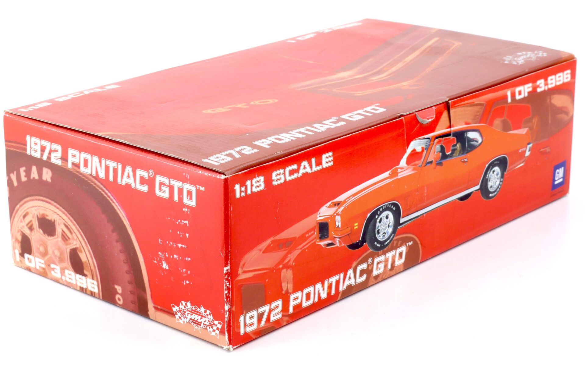 1:18 GMP 1972 Pontiac GTO Coupe red 8043