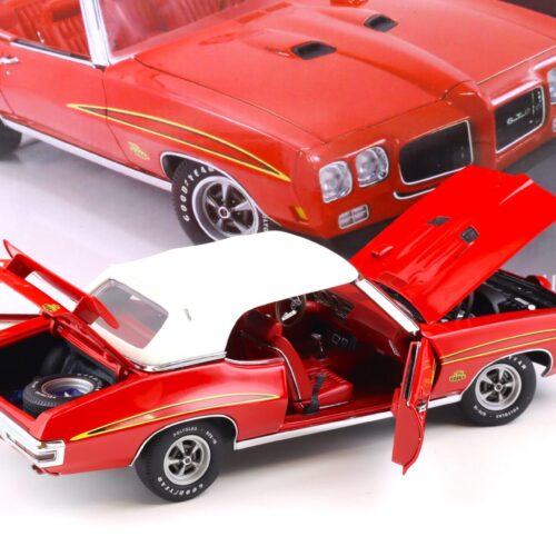 1:18 GMP 1970 Pontiac GTO JUDGE Convertible red G1801216