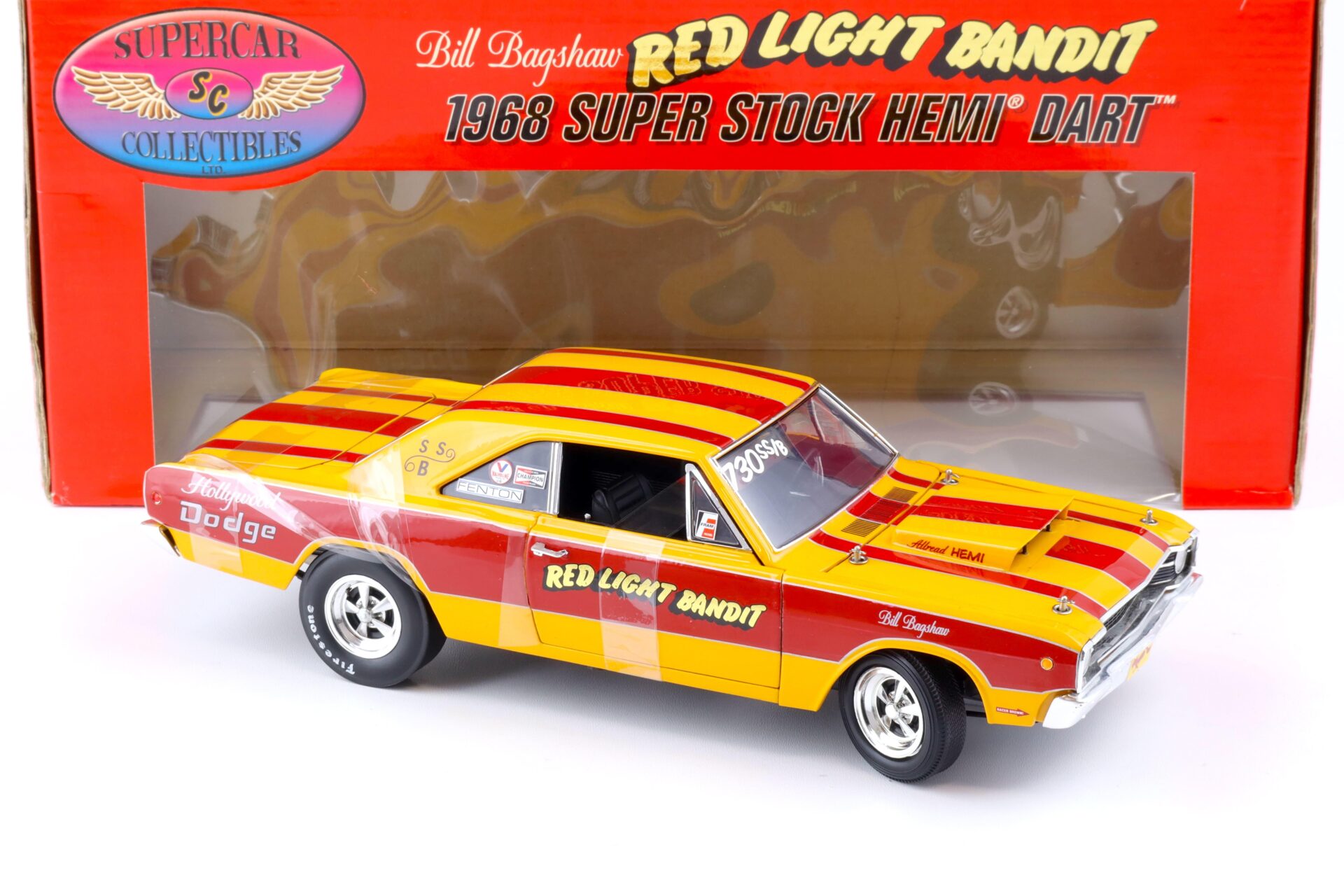 1:18 Highway61 Supercar 1968 Dodge Dart Super Stock Hemi Dart Bill Bagshaw 50244